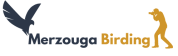 MERZOUGA BIRDING LOGO